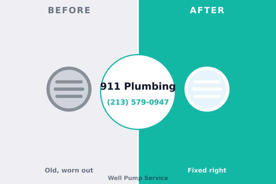 Before and after: plumbing repair Stigler, OK